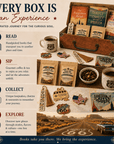 The Wordy Traveler Travel Themed Subscription Book Box The Wordy Traveler Quarterly Subscription