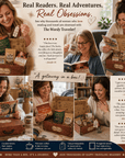 The Wordy Traveler Travel Themed Subscription Book Box The Wordy Traveler Quarterly Subscription