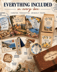 The Wordy Traveler Travel Themed Subscription Book Box One-Time Travel Book Box