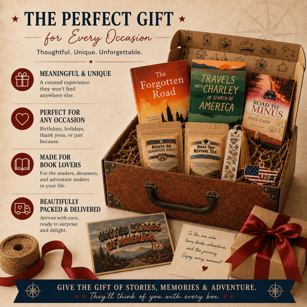 The Wordy Traveler Travel Themed Subscription Book Box The Wordy Traveler Quarterly Subscription